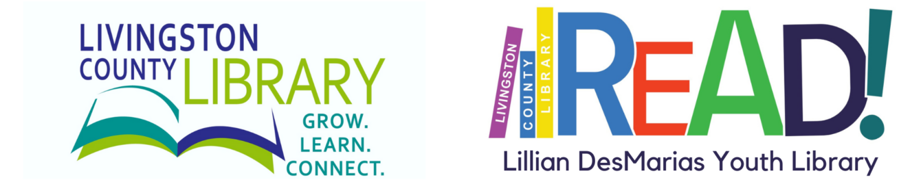 Livingston County Library and Lillian DesMarias Youth Library LOGO