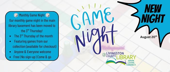 Game Night Underground New Night (700 x 300 px)