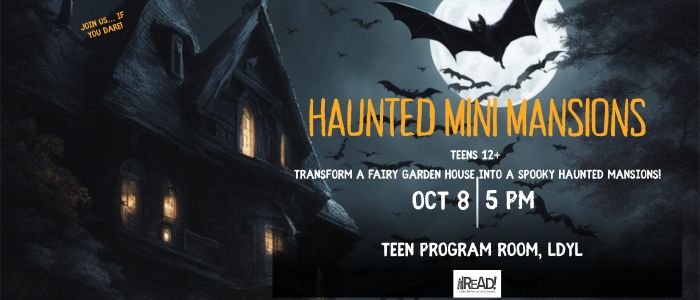 10.8, Haunted Mini Mansions (700 x 300 px)